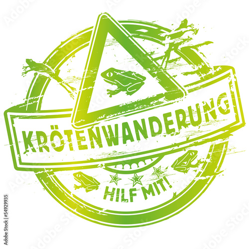 Stempel 35 Krötenwanderung