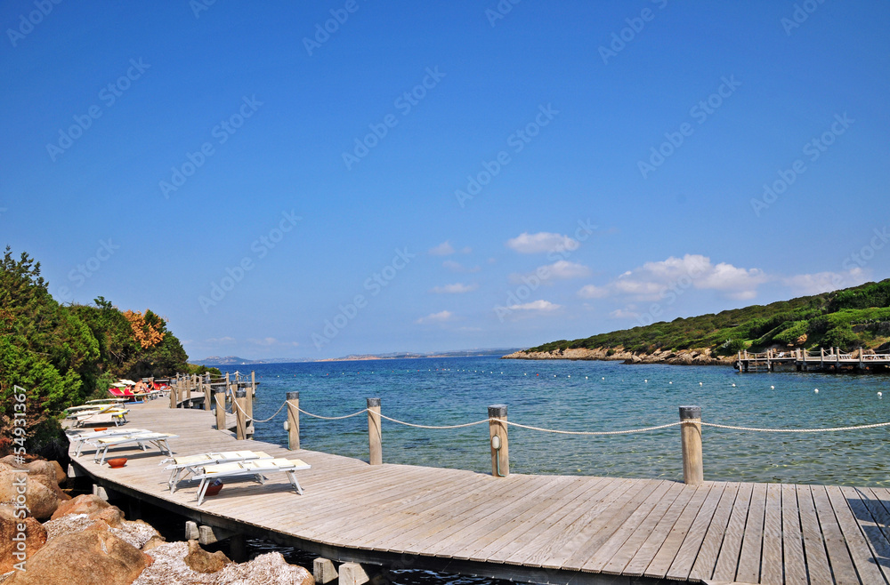 Naklejka premium Cala del Faro - Capo Ferro,