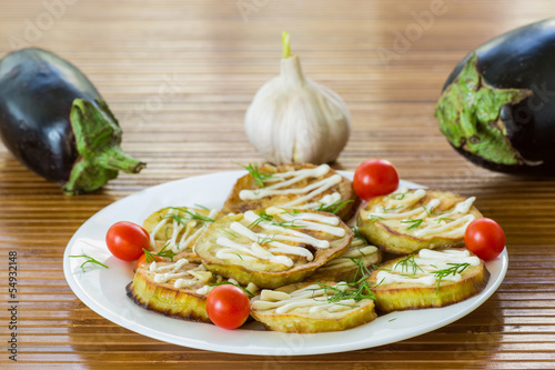 fried eggplant