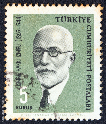 Islamist philosopher Ismail Hakki Izmirli (Turkey 1964) photo