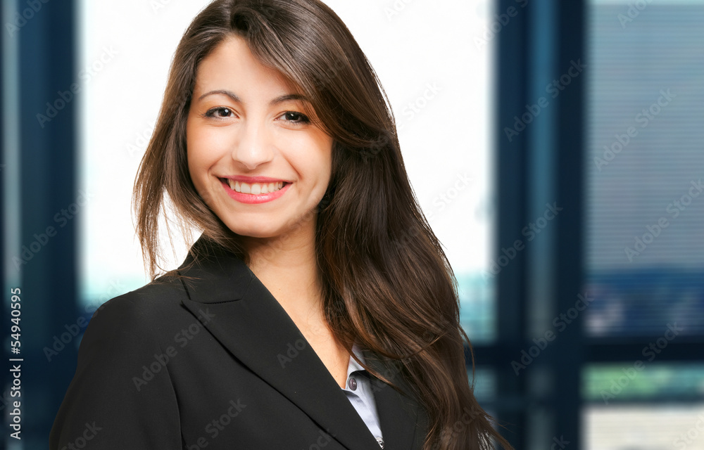 Fototapeta premium Beautiful businesswoman