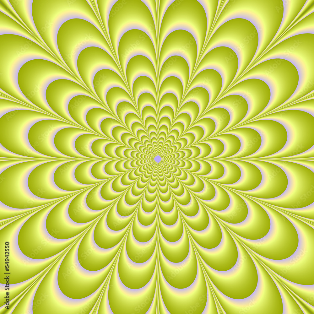 Lime Green and Violet Rosette Lime Green and Violet Rosette