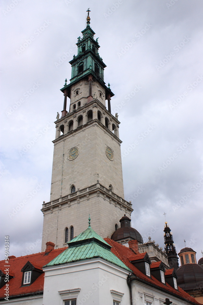 Częstochowa, klasztor na Jasnej Górze Stock Photo | Adobe Stock