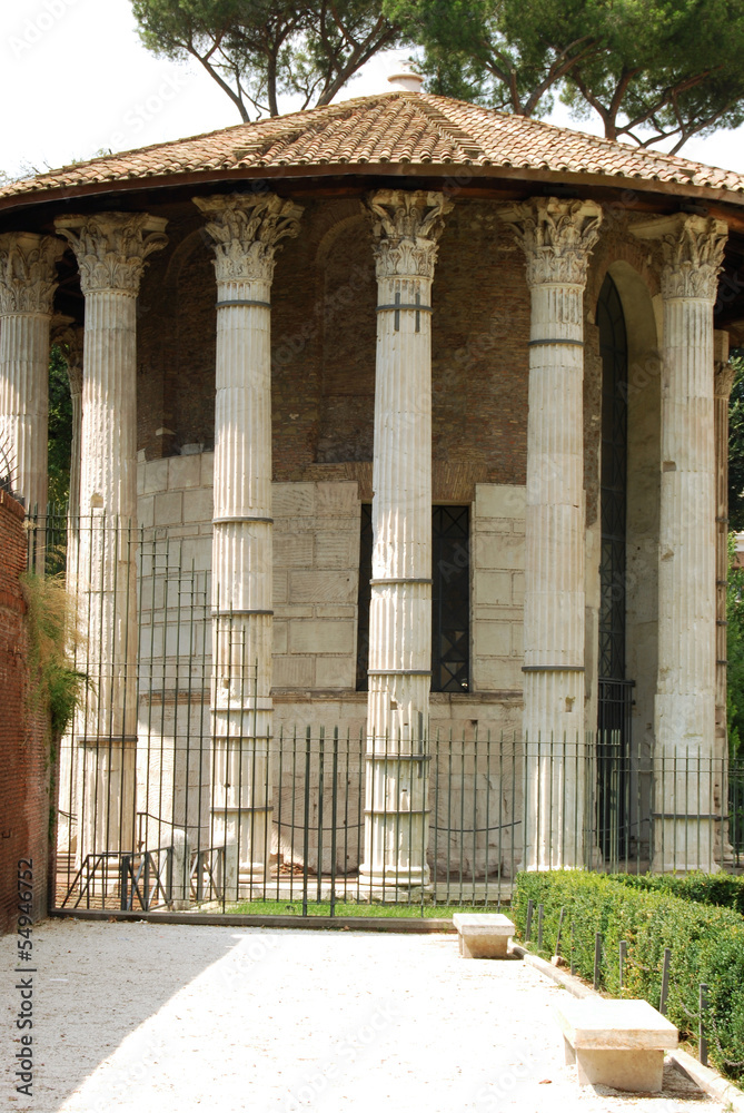 City of Rome - The Temple of Vesta - Lazio - Italy