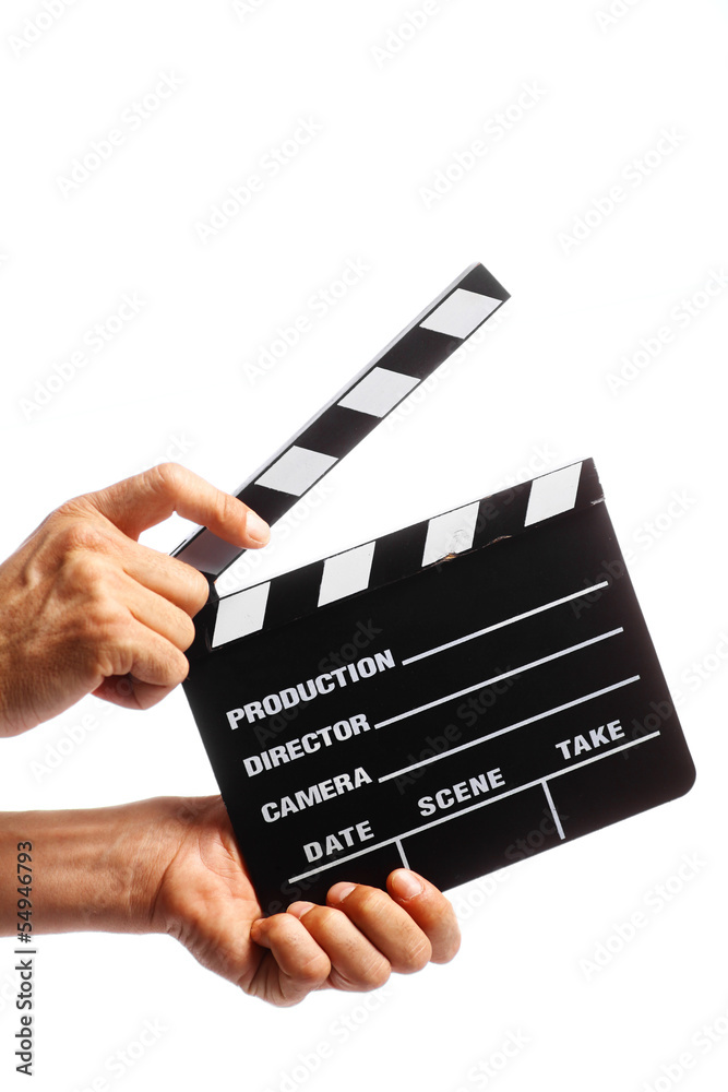 Fototapeta premium Cinema clap