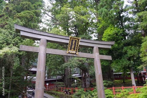 Futarasan Shrine, Nikko, Japan.UNESCO World Heritage Site