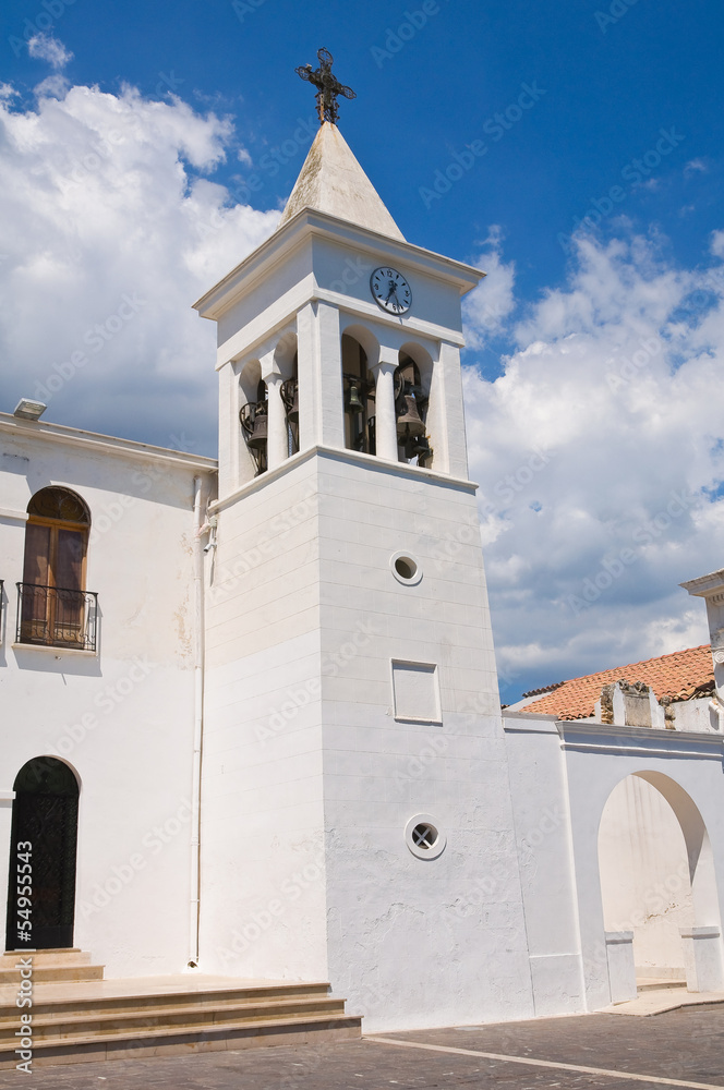 Church of SS. Maria della Luce. Mattinata. Puglia. Italy. Church of SS. Maria della Luce. Mattinata. Puglia. Italy.