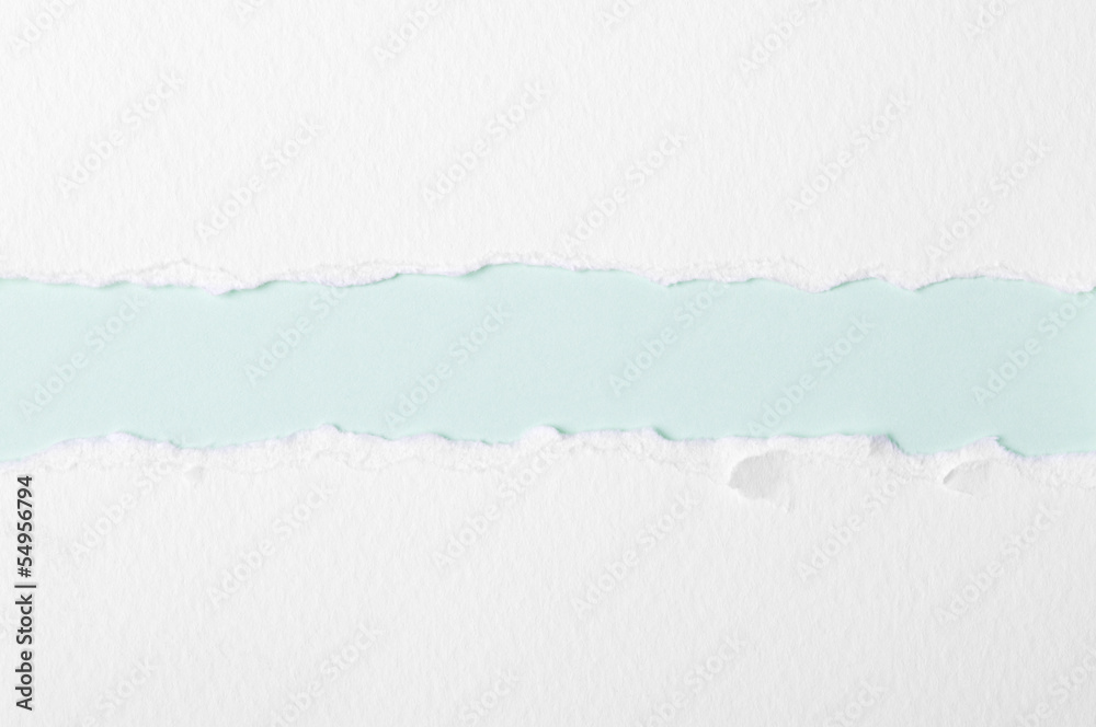 White ripped paper White ripped paper