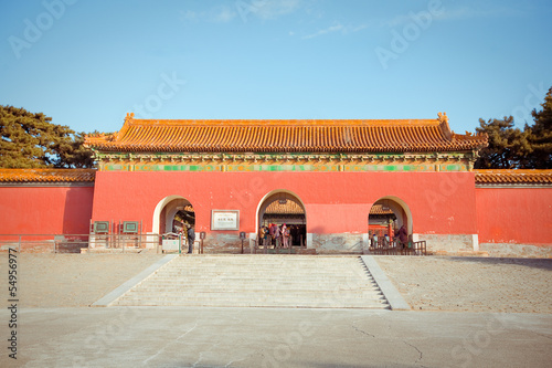 Ming Dynasty Tombs in Beijing, China photo