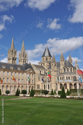 Le Chevet et les flèches 2, Abbaye aux Hommes, Caen
