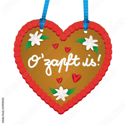 Lebkuchenherz O'zapft is!