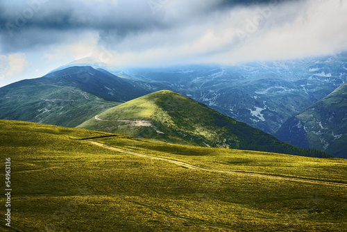 Summer landscape in Transylvania, Romania