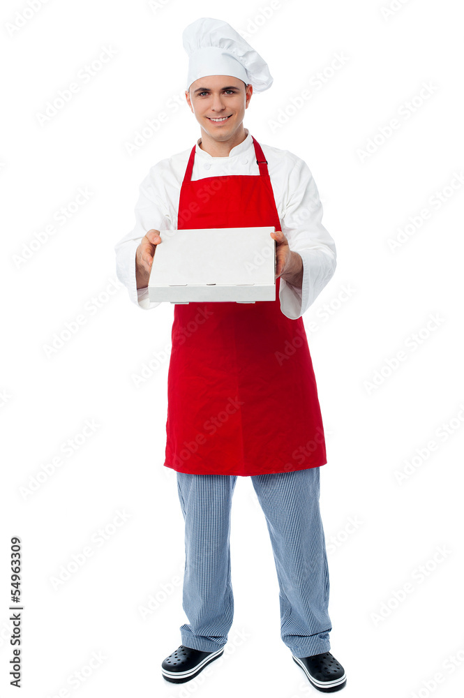 Your pizza is ready sir! Your pizza is ready sir!