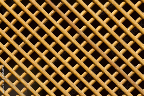wood lattice photo