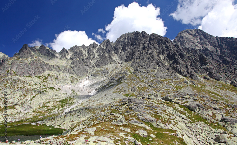 5 Spisskych plies  - tarns in High Tatras, Slovakia