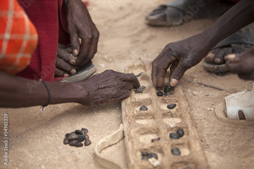 East and central Africa game of Bao