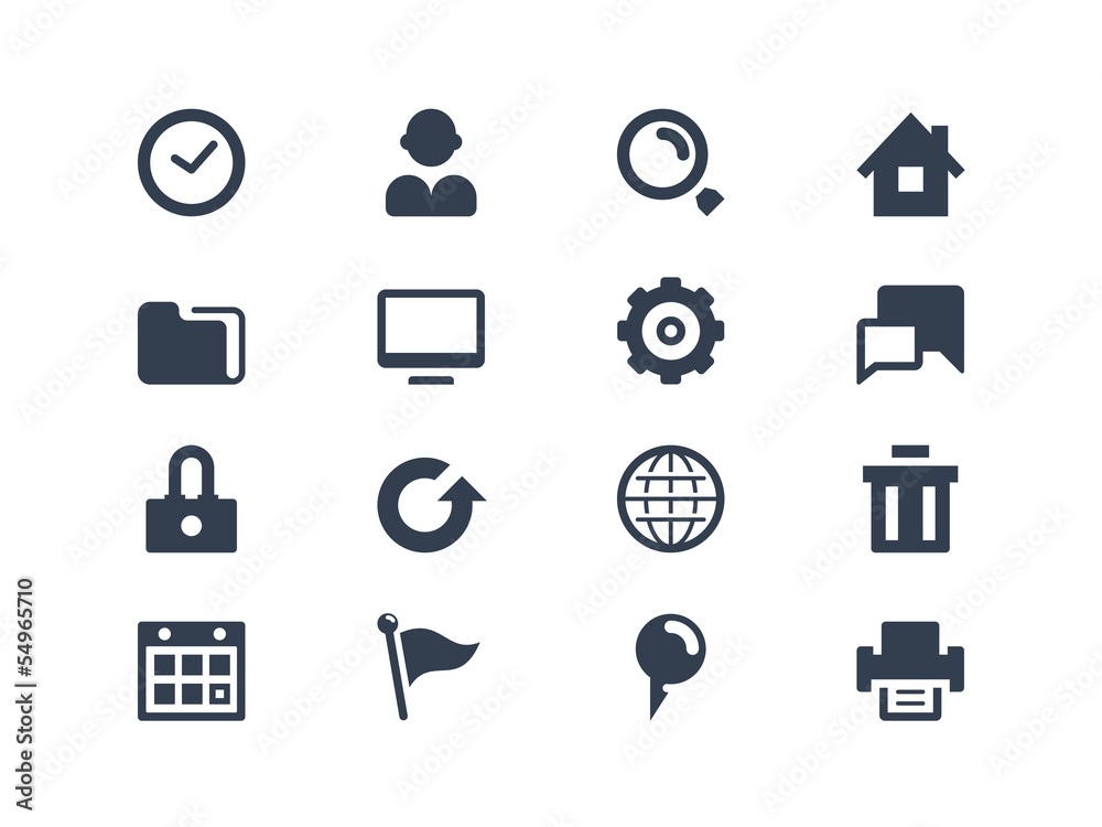Fototapeta premium Web icons