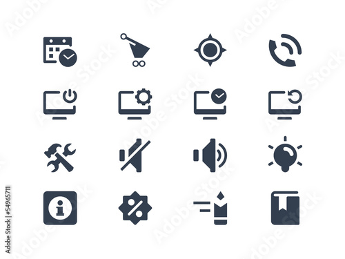 Computer and web icons