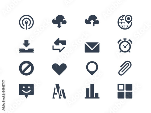 Internet and web icons © Ion Popa