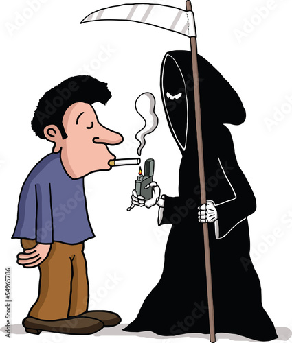 Smoking is an invitation to death