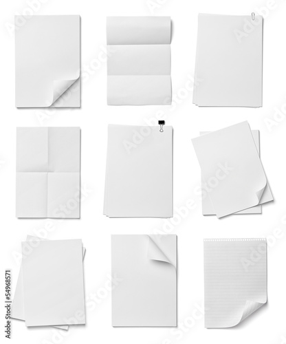 Wallpaper Mural stack of papers documents office business Torontodigital.ca