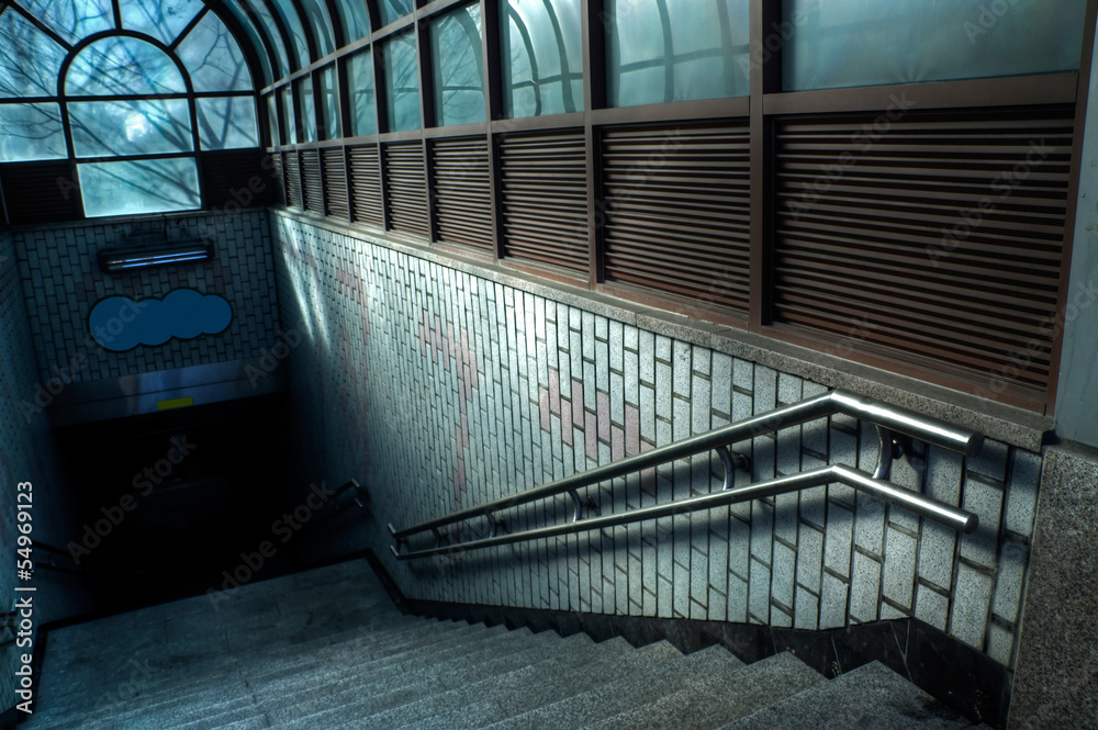 Fototapeta premium Subway Entrance