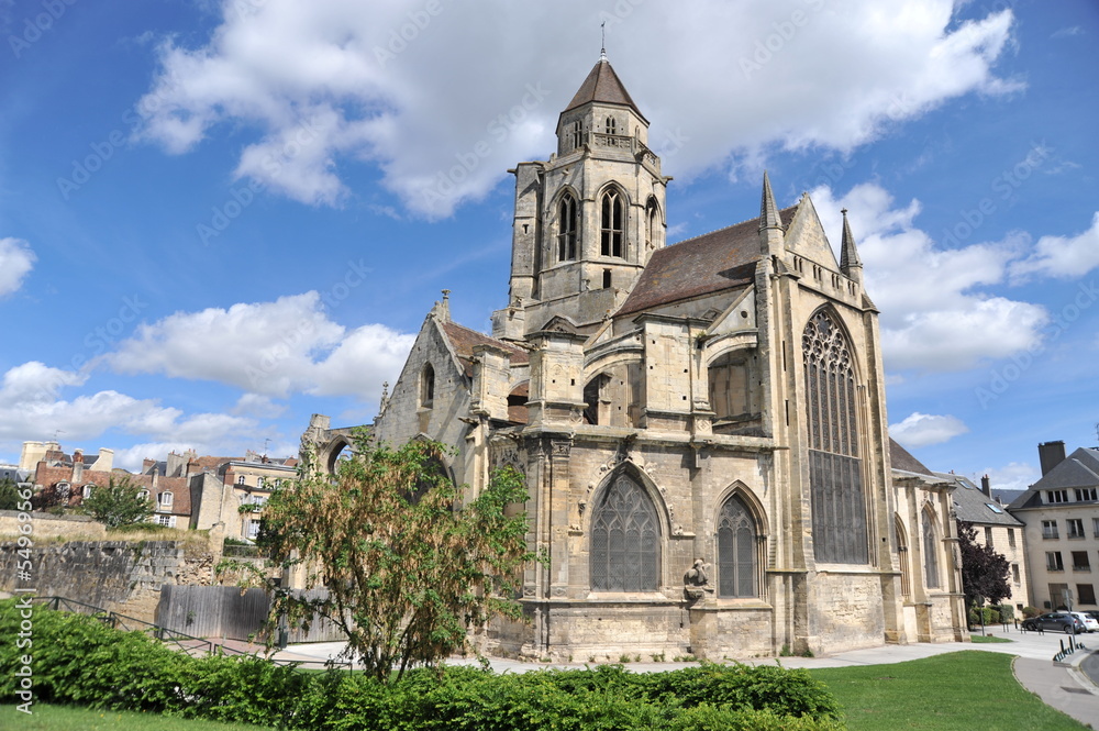 Vue générale 4, Eglise Saint Etienne le Vieux, Caen Vue générale 4, Eglise Saint Etienne le Vieux, Caen