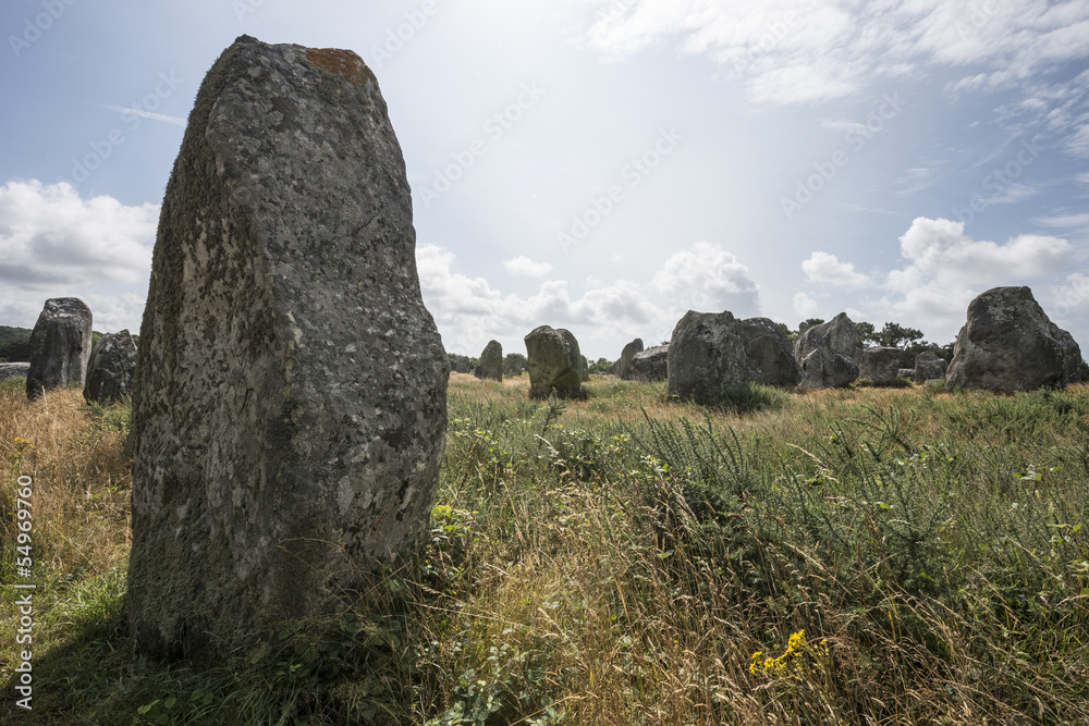 megaliths - Carnac in Brittany, France