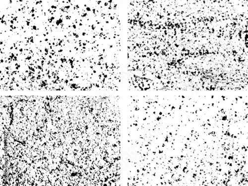 grunge textures set. background. vector illustration.