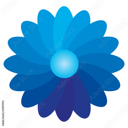 Farbverlauf Blume Farbspektrum