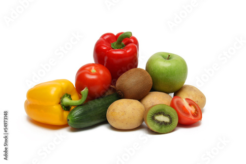 vegetables and fruits