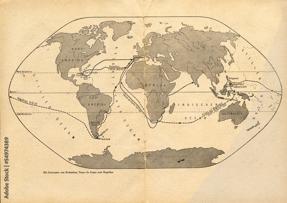 Travels of Columbus, Vasco da Gama and Magellan
