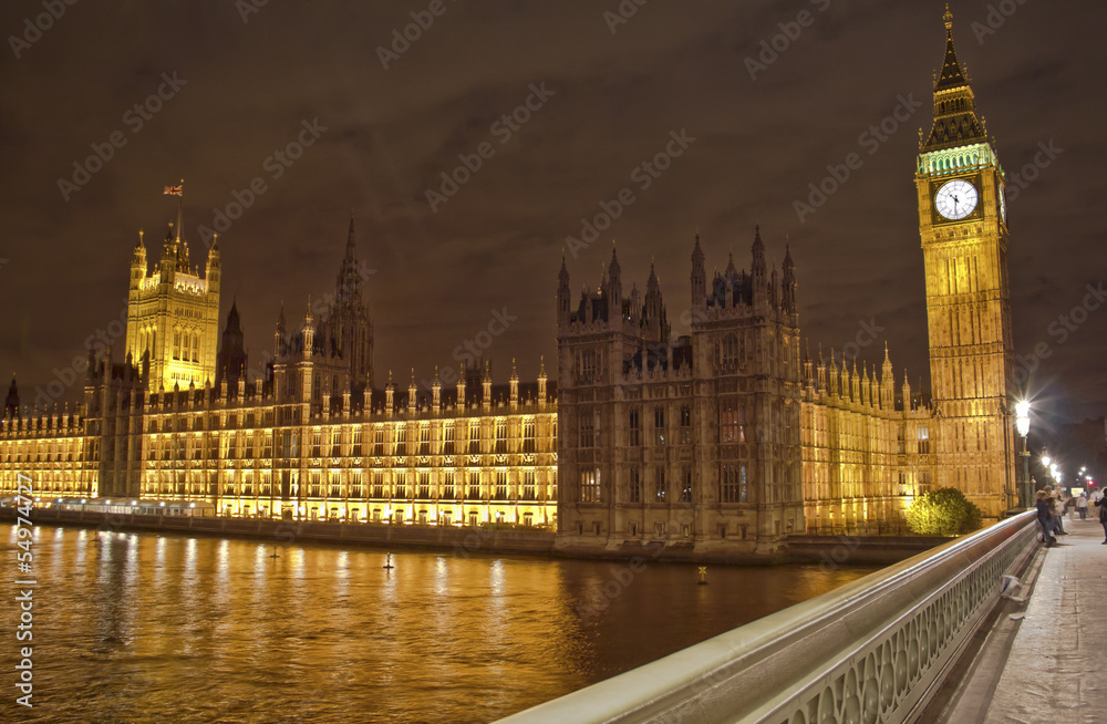 Big Ben and the Parliament, London, UK