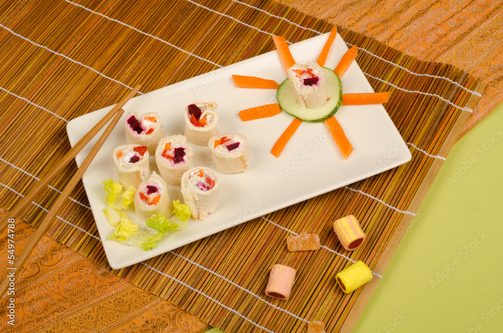 Sandwich sushi Sandwich sushi