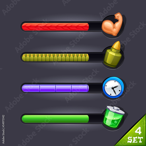 game resource bar-set 4