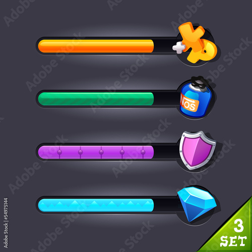 game resource bar-set 3