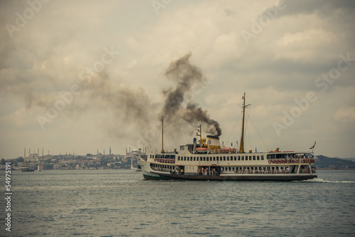 Ferry at the Bosphorus of Kadıkoy, Istanbul