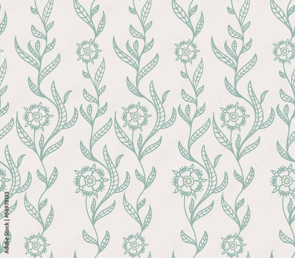 Seamless floral background