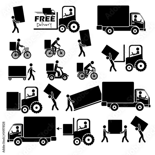 delivery icons