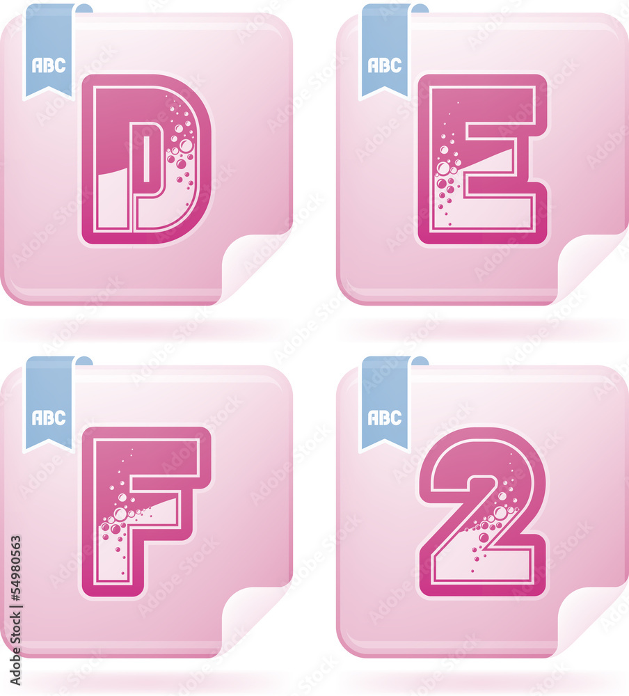 Digits & capital letters Digits & capital letters