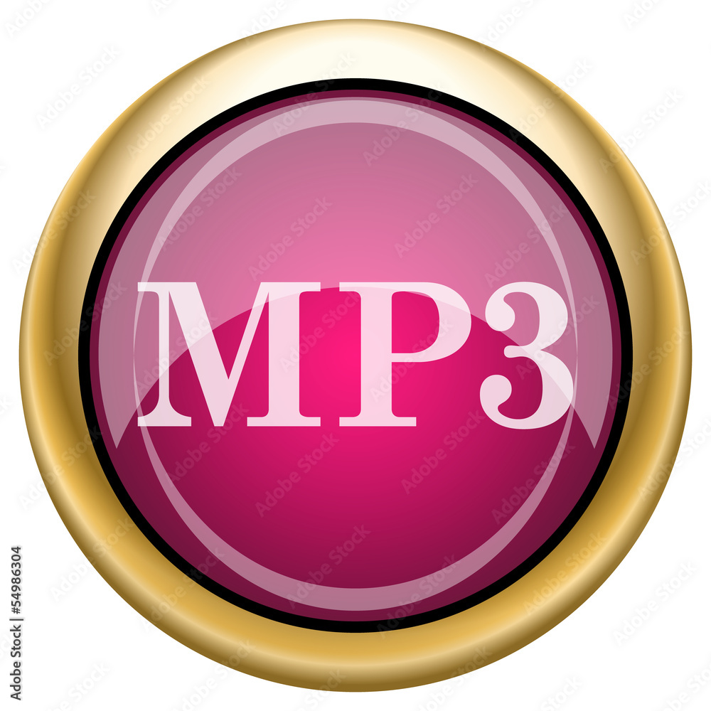 Magenta glossy icon