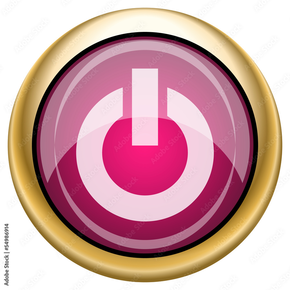 Magenta glossy icon Magenta glossy icon