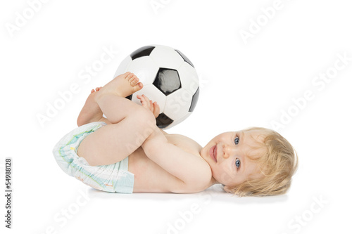 Kleiner Fussballkünstler