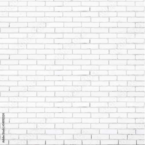 white brick wall vector texture