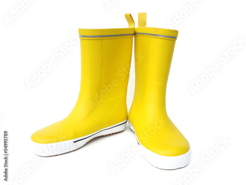 yellow boots