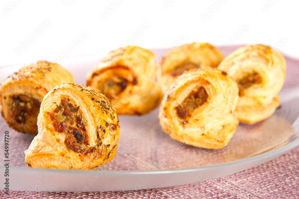 Minced meat rolls Minced meat rolls