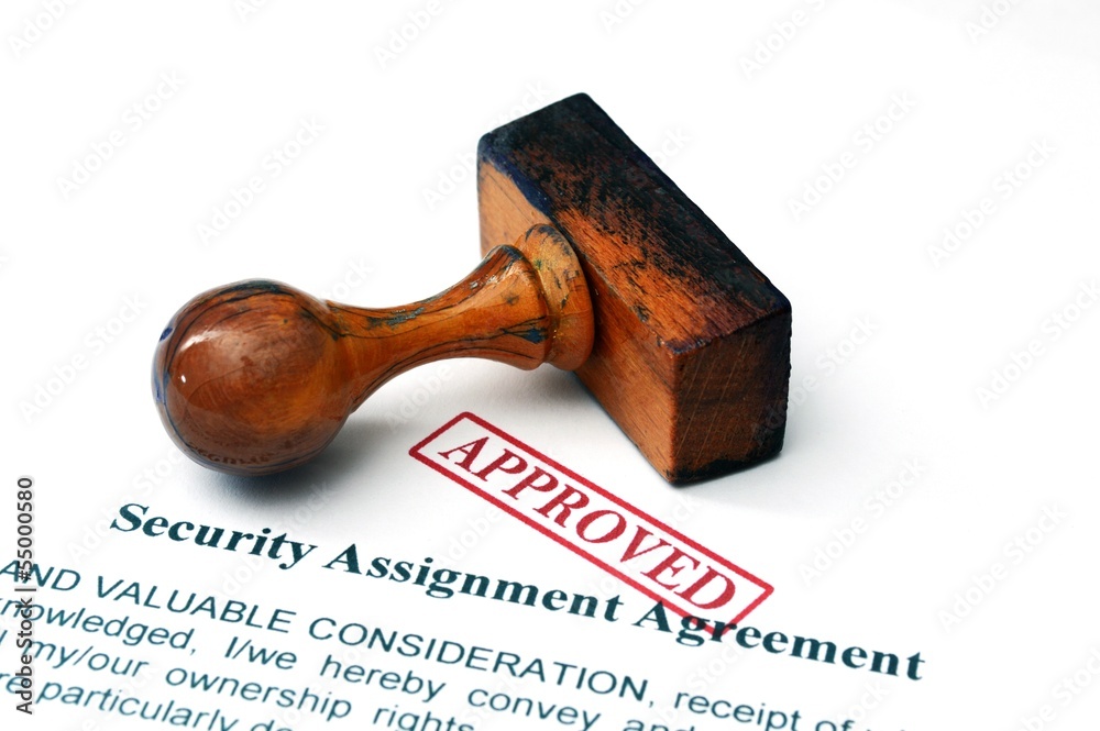 Security assignment agreement Security assignment agreement