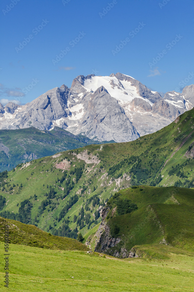 National Park Dolomites - Italian mountains.