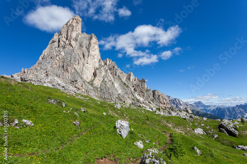 National Park Dolomites - Italian mountains.