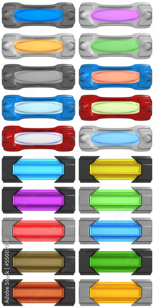 button glossy icon